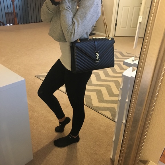 !!SOLD!! YSL classic large monogram satchel - Picture 6 of 6